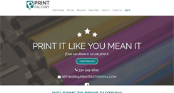 Desktop Screenshot of printfactorypll.com