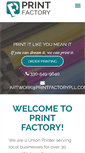 Mobile Screenshot of printfactorypll.com